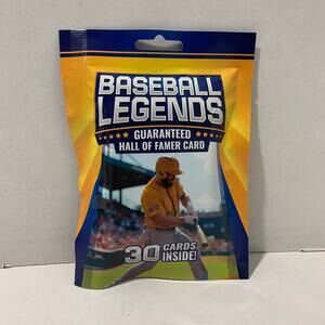 Baseball Legends Pack 30 Baseball Cards Guaranteed Hall Of Famer Card New